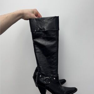 Black Knee-High Women's Boots